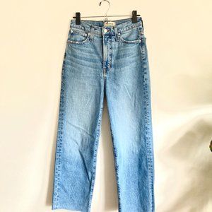 Madewell Perfect Vintage Wide-Leg Crop Jean Catlin - NWOT
